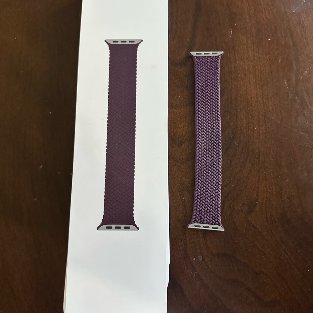 Apple Dark Cherry Braided Solo Loop Band